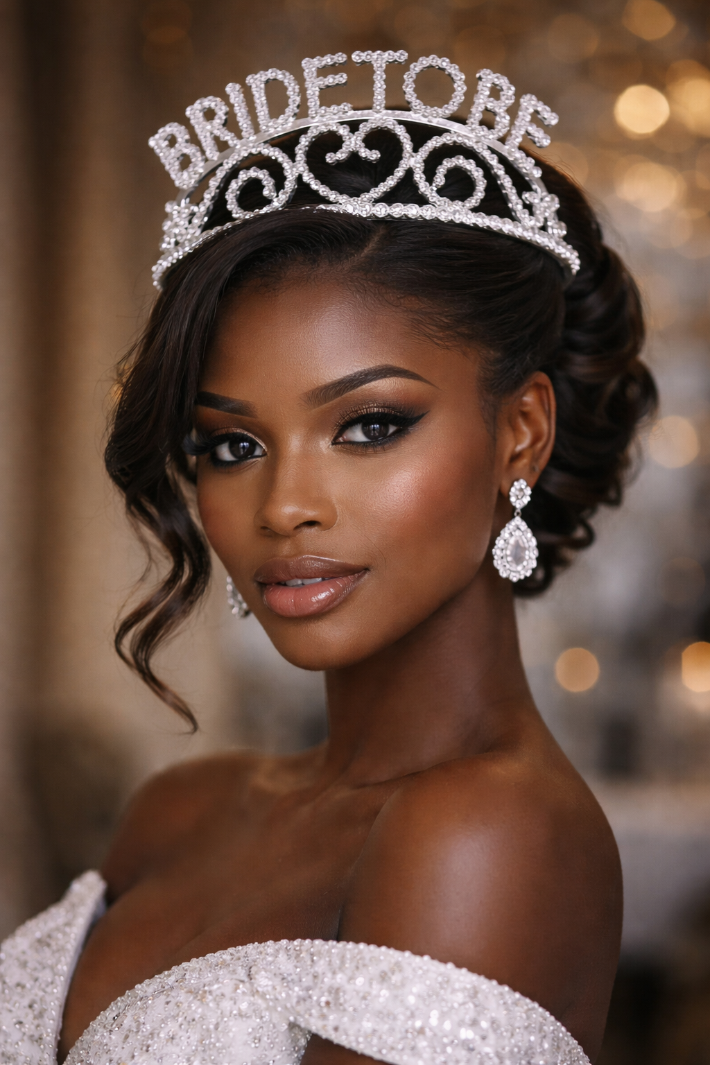BANDHEAD MARIAGE STRASS CRISTAL BLANC – ACCESSOIRE CHEVEUX EXOTIQUE GÉOMÉTRIQUE