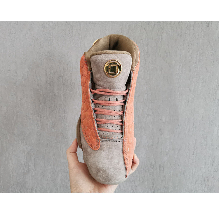 Baskets vintage unisexe style basketball