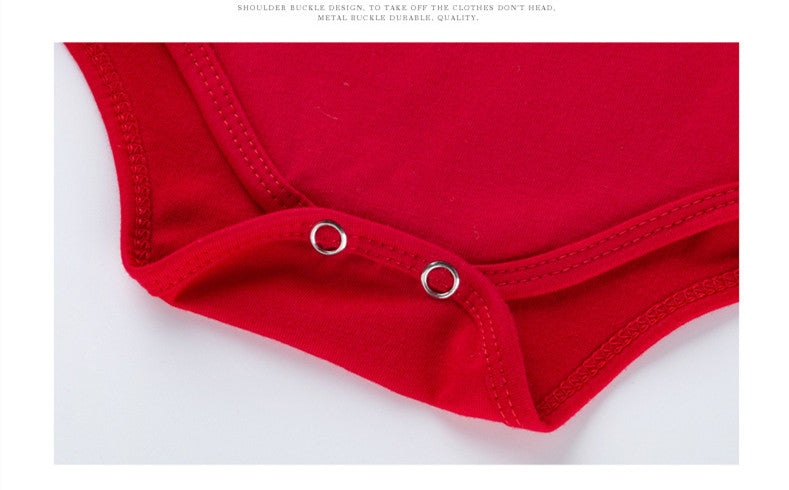 Robe bébé fille de Noël à volants en maille – bandeau assorti, style européen et américain