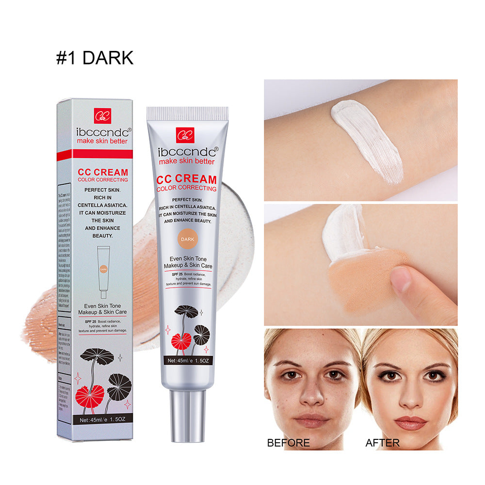 CC Cream Correctrice Hydratante Waterproof – Base de Maquillage Femme