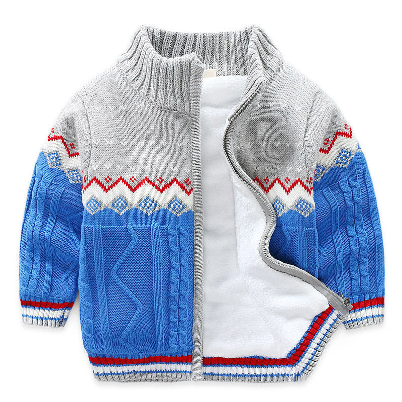 Gilet peluche épais cardigan A manches style coréen Carvose Chic