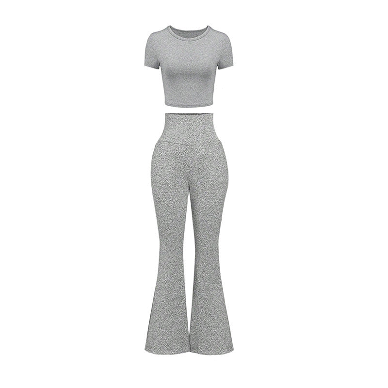 ENSEMBLE DE SPORT DÉCONTRACTÉ FEMME – 2 PIÈCES MANCHES 3/4 MULTI-OCCASIONS