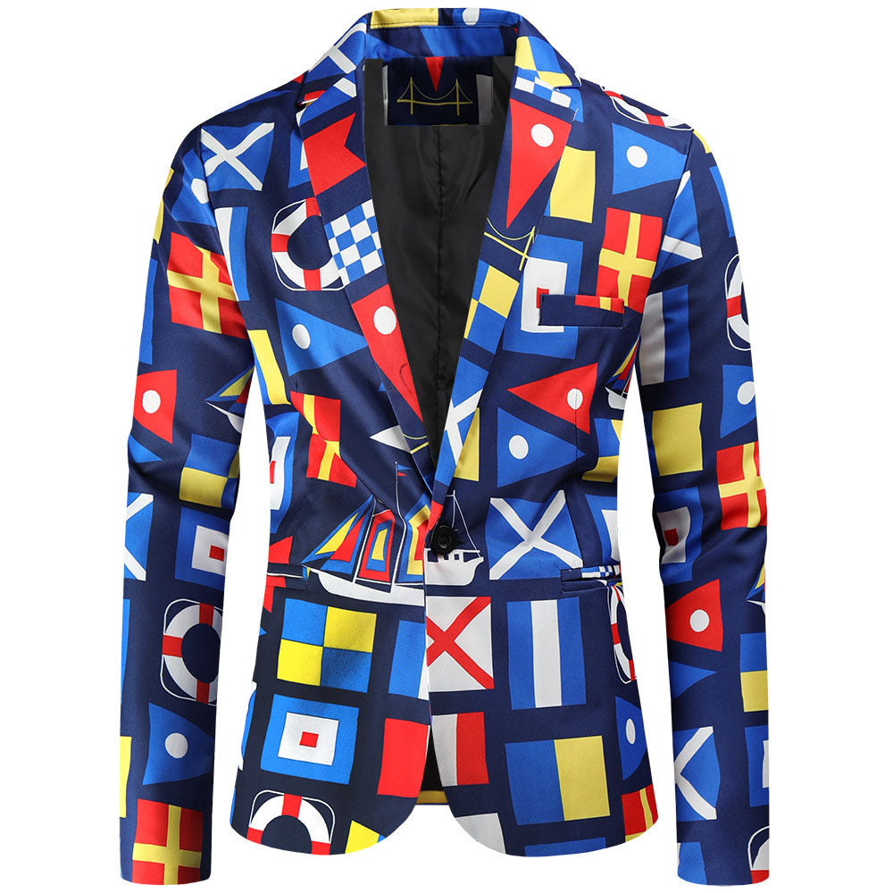 Veste costume casual slim fit poche patch 3D – 5 coloris tendance
