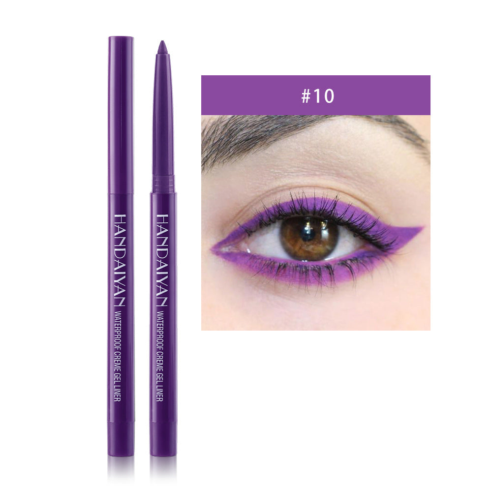 Eyeliner liquide chat eye 20 couleurs néon waterproof – longue tenue 5.4g