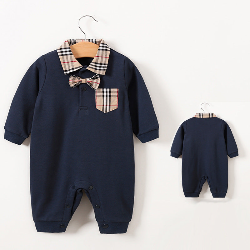 Body bébé manches longues style coréen en coton