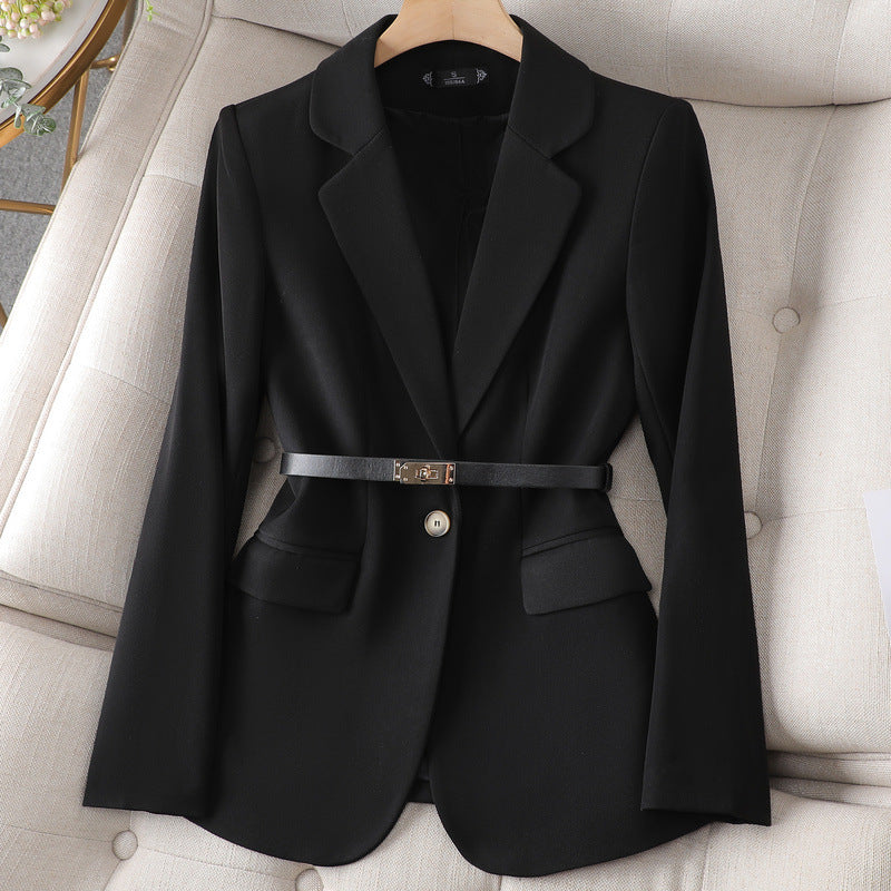 Veste blazer femme slim élégante, simple, mode, style pro-casual polyvalent