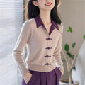 Haut Femme Style Chinois Chic