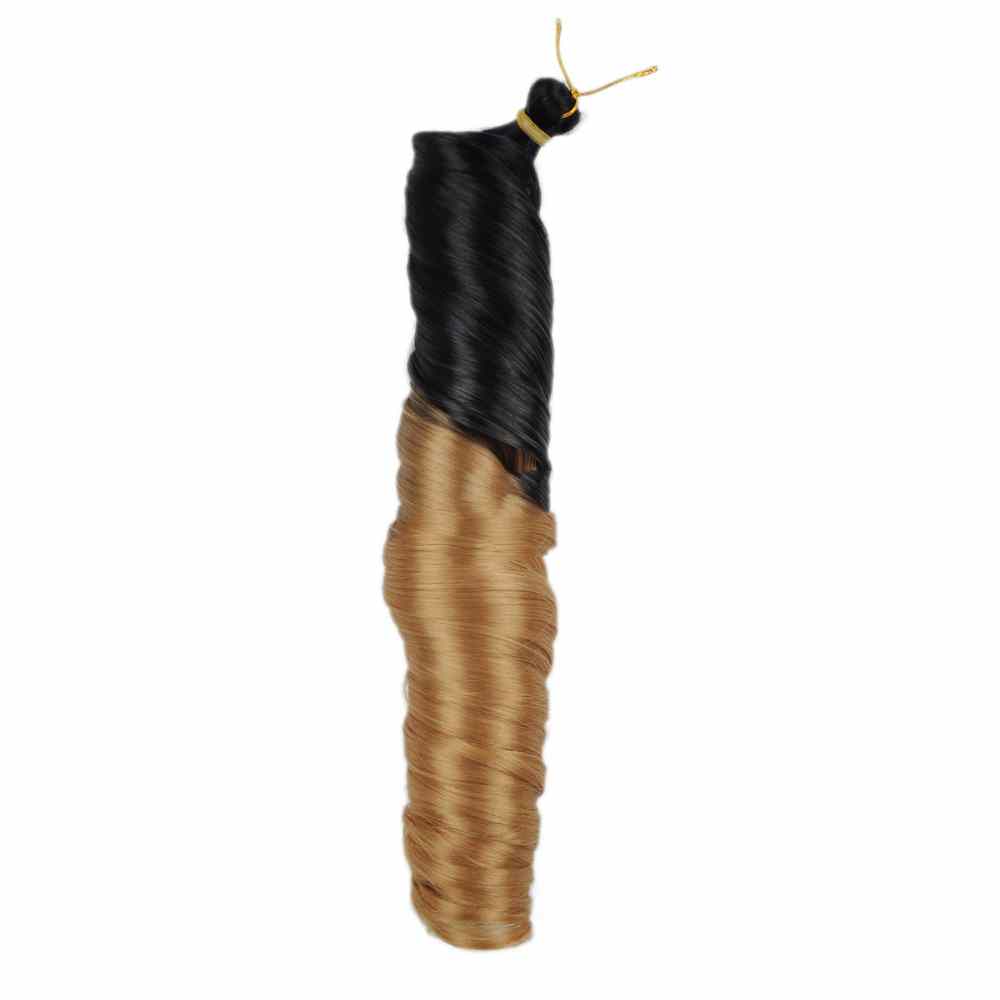 Tresses crochet françaises loose wave 22 pouces