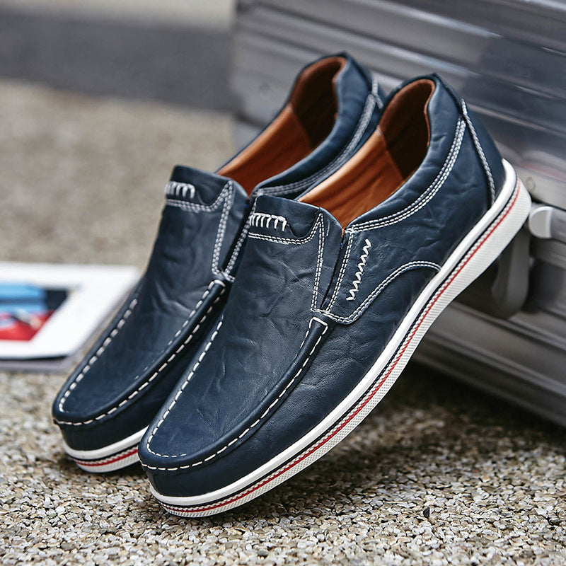 Chaussures cuir casual ados – Style British code élégant