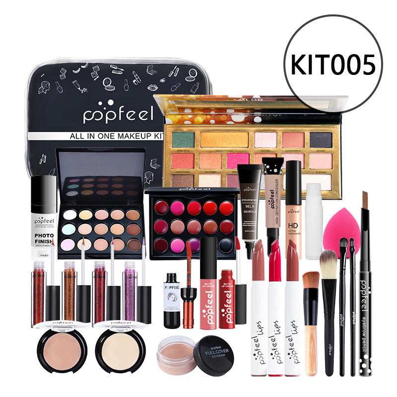 Kit maquillage débutant KIT011 – concealer eyeliner sourcil naturel 8+ couleurs
