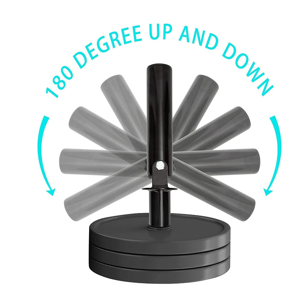 Support landmine haltères cadre tonneau force explosive. Manches