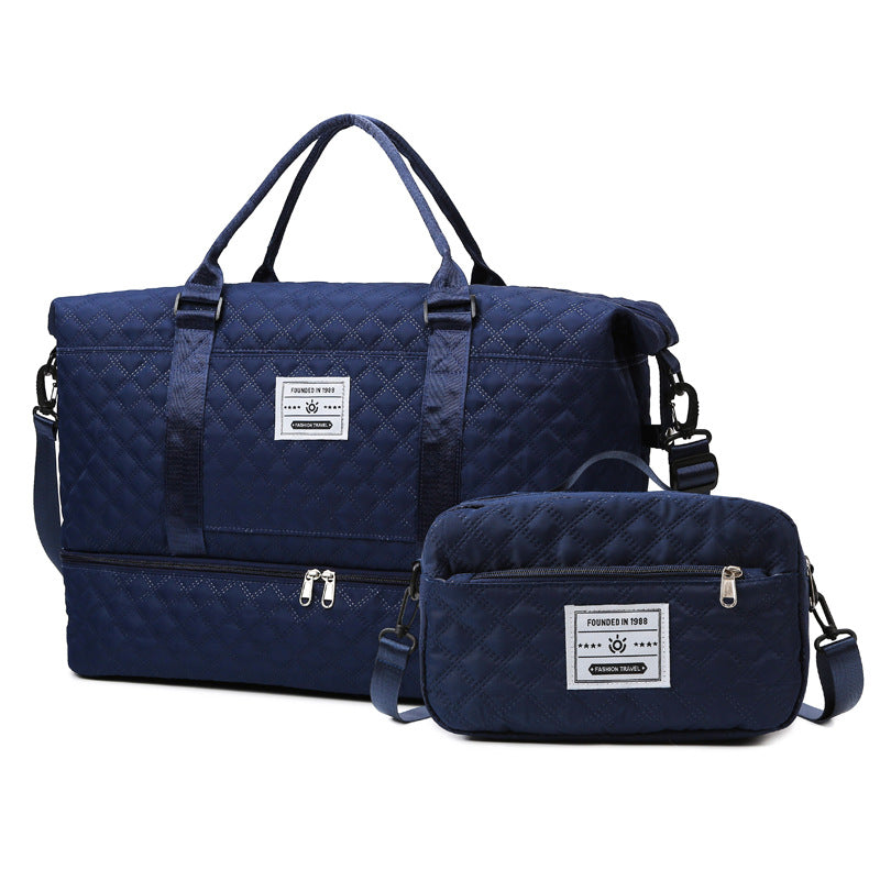 Sac yoga grande capacité matelassé brodé tissu Oxford – 20+ couleurs unisexe