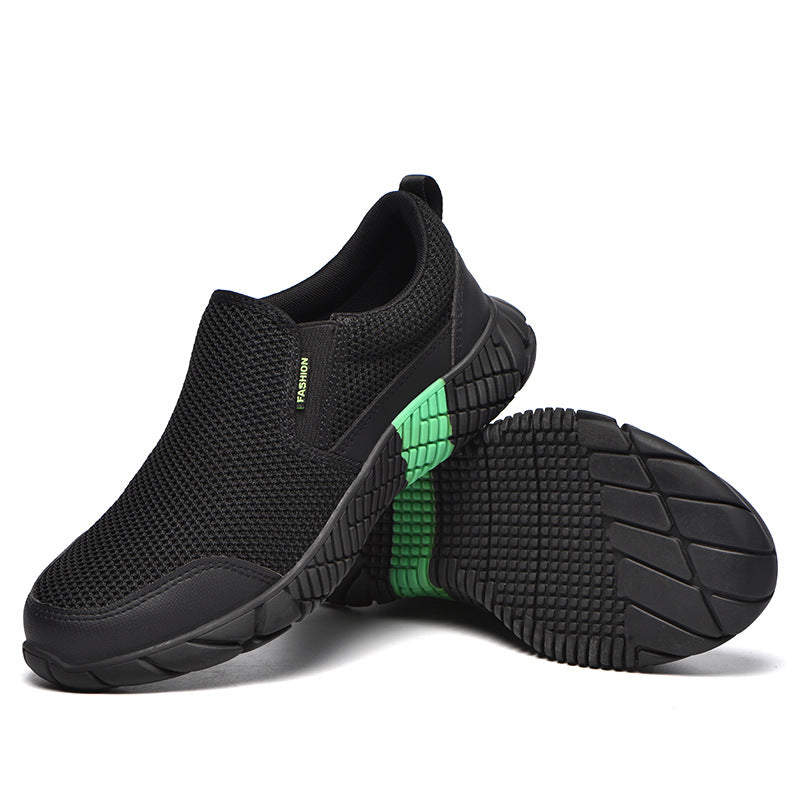 Chaussures de sécurité antiperforation homme – respirantes noires, tige basse