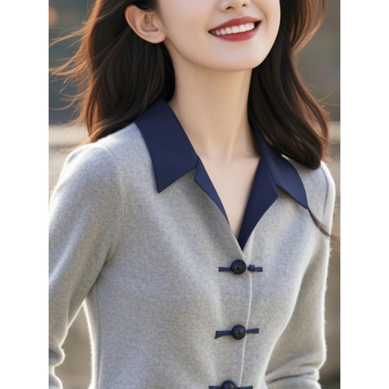 Haut Femme Style Chinois Chic