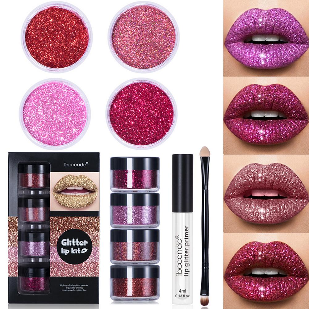 Coffret Gloss à Lèvres Pailleté – Éclat Précieux & Finition Haute Couture