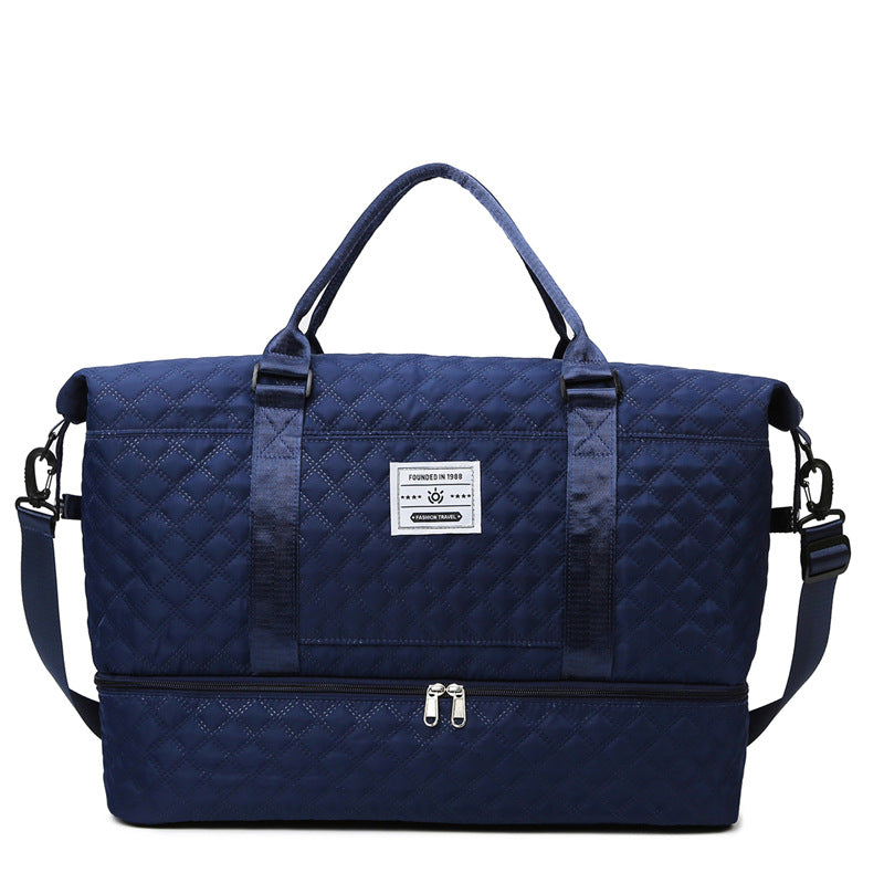 Sac yoga grande capacité matelassé brodé tissu Oxford – 20+ couleurs unisexe