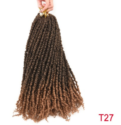 Tresses crochet passion twist TOMO africaines pré-torsadées effet dirty braids