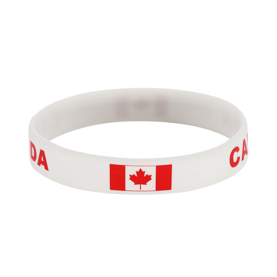 Bracelet drapeau silicone unisexe – accessoire sport 20 cm, style FIFA