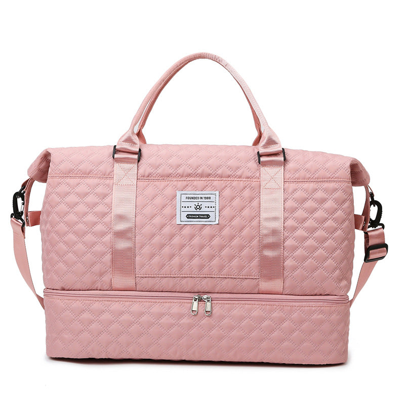 Sac yoga grande capacité matelassé brodé tissu Oxford – 20+ couleurs unisexe