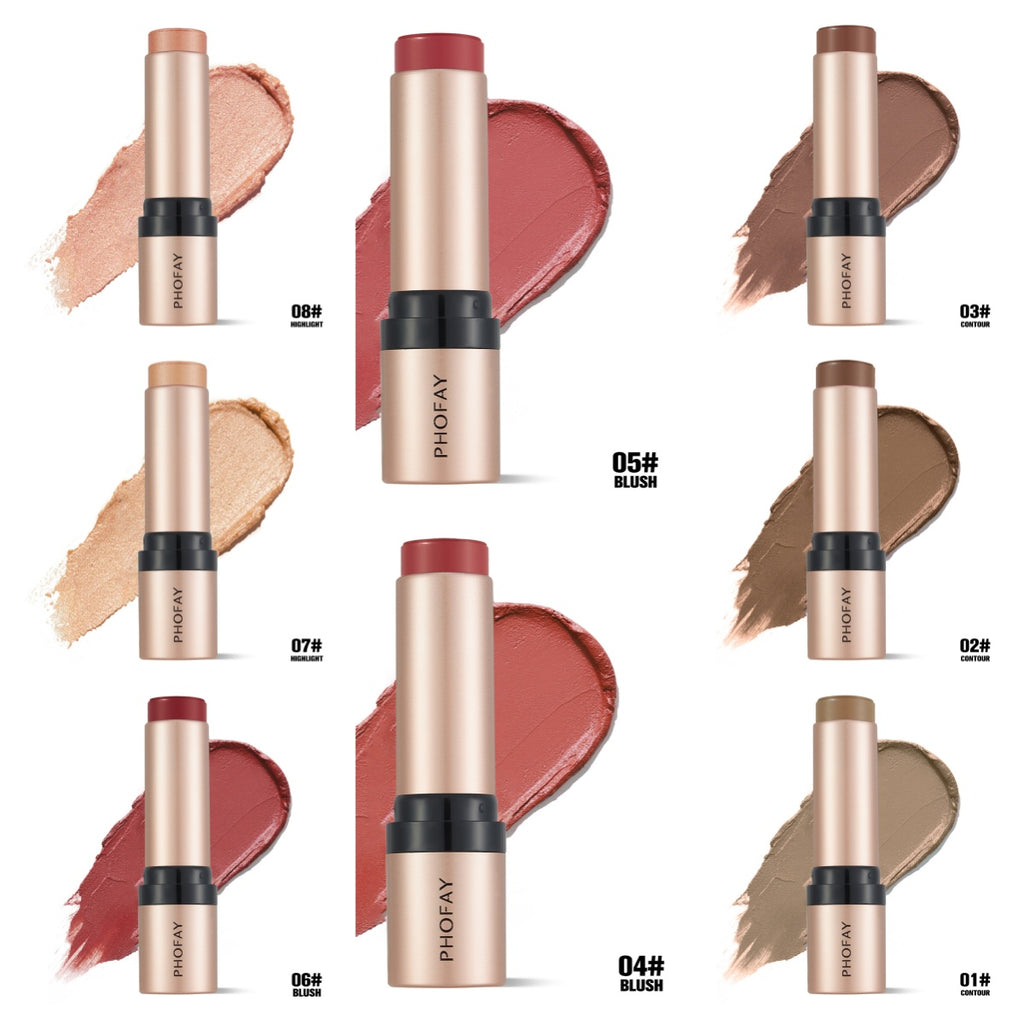 PHOFAY gesigmodellering kontuurstiffie – ligte vloeistof 10g ingeboude kwas