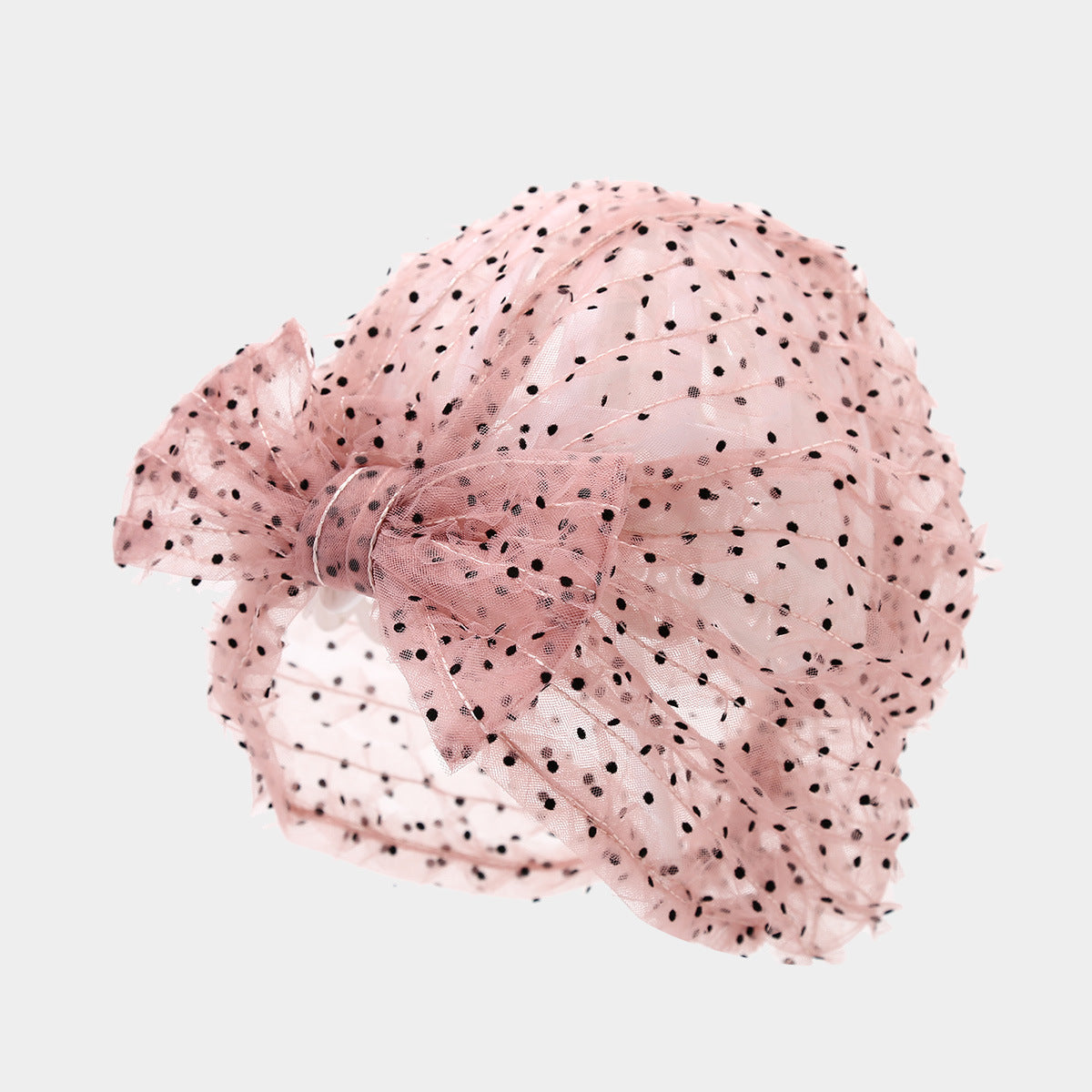 Bonnet respirant en maille pour cheveux gris, idéal pour les coiffures relevées de printemps