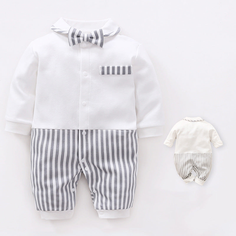 Body bébé manches longues style coréen en coton