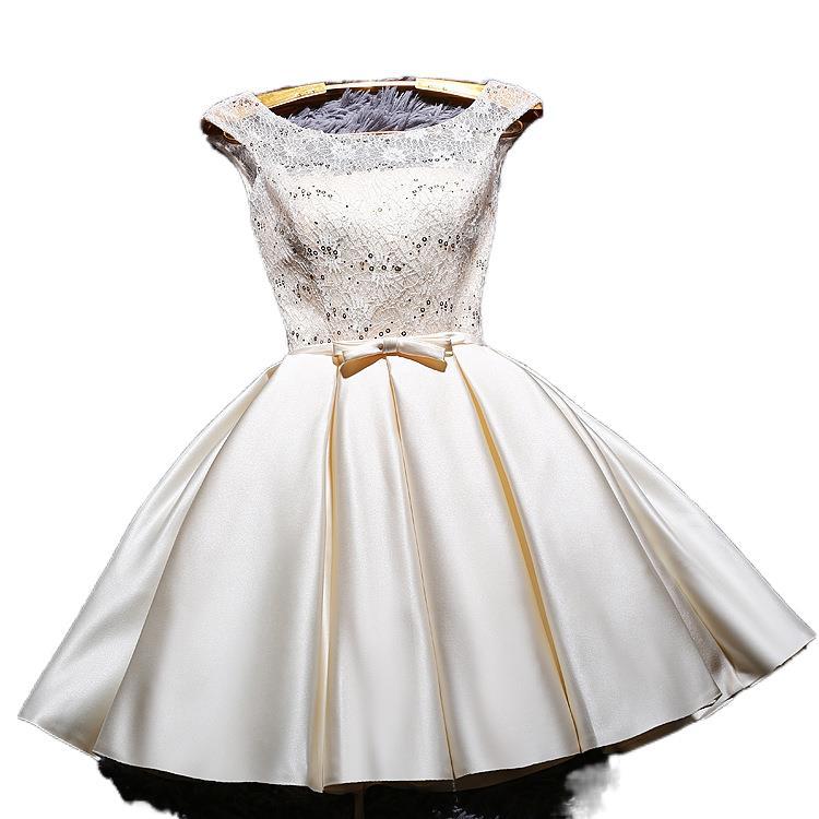 Robe  élégante style coréen – Robe de cérémonie chic coupe slim