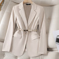 Veste blazer femme slim élégante, simple, mode, style pro-casual polyvalent