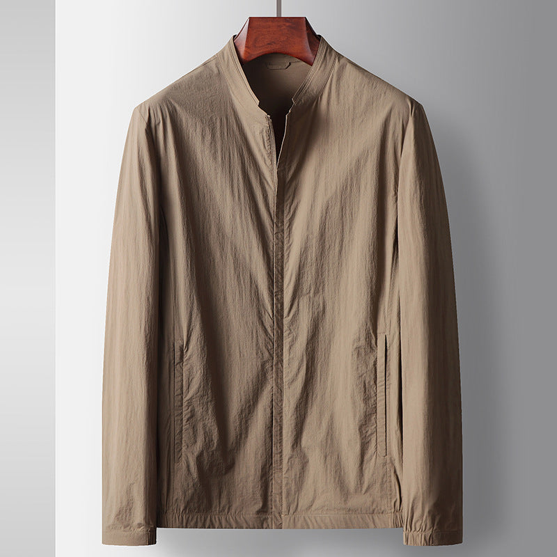 Veste light luxury business casual loose – bleu marine/gris-bleu/khaki