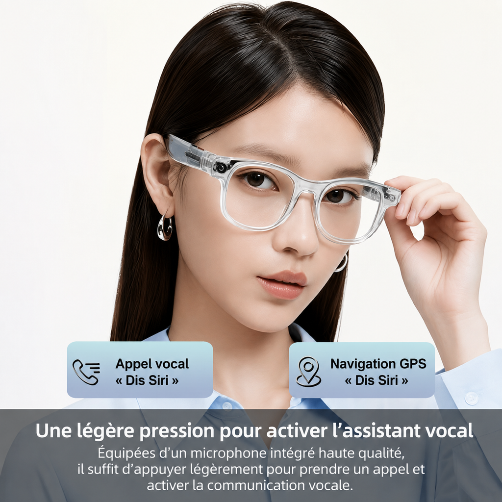 Lunettes Intelligentes avec Traduction Vidéo par IA