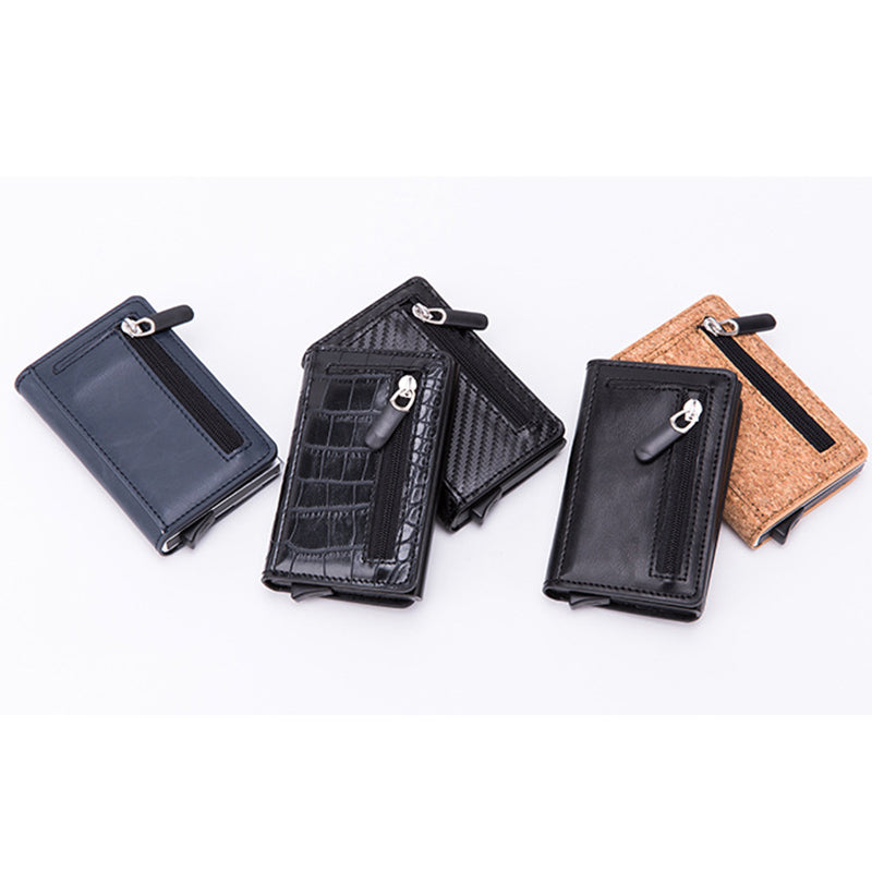 ZOVYVOL Smart Wallet anti-RFID – porte-cartes aluminium compact