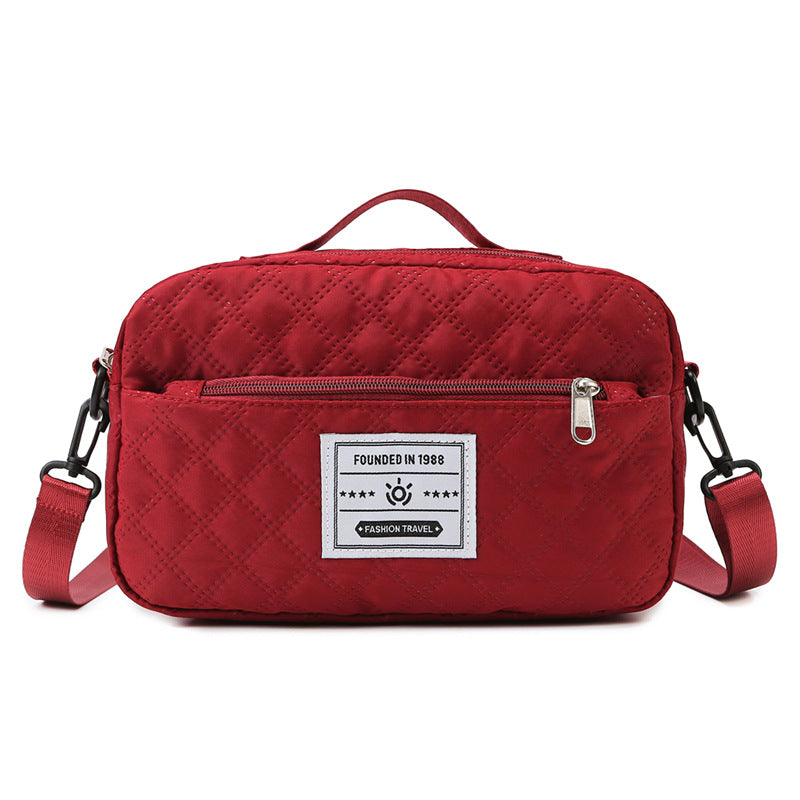 Sac yoga grande capacité matelassé brodé tissu Oxford – 20+ couleurs unisexe