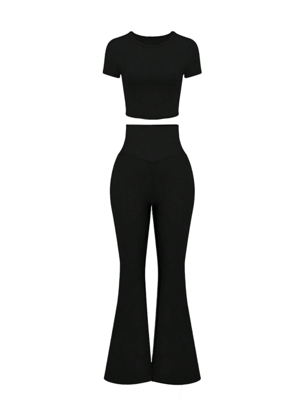 ENSEMBLE DE SPORT DÉCONTRACTÉ FEMME – 2 PIÈCES MANCHES 3/4 MULTI-OCCASIONS