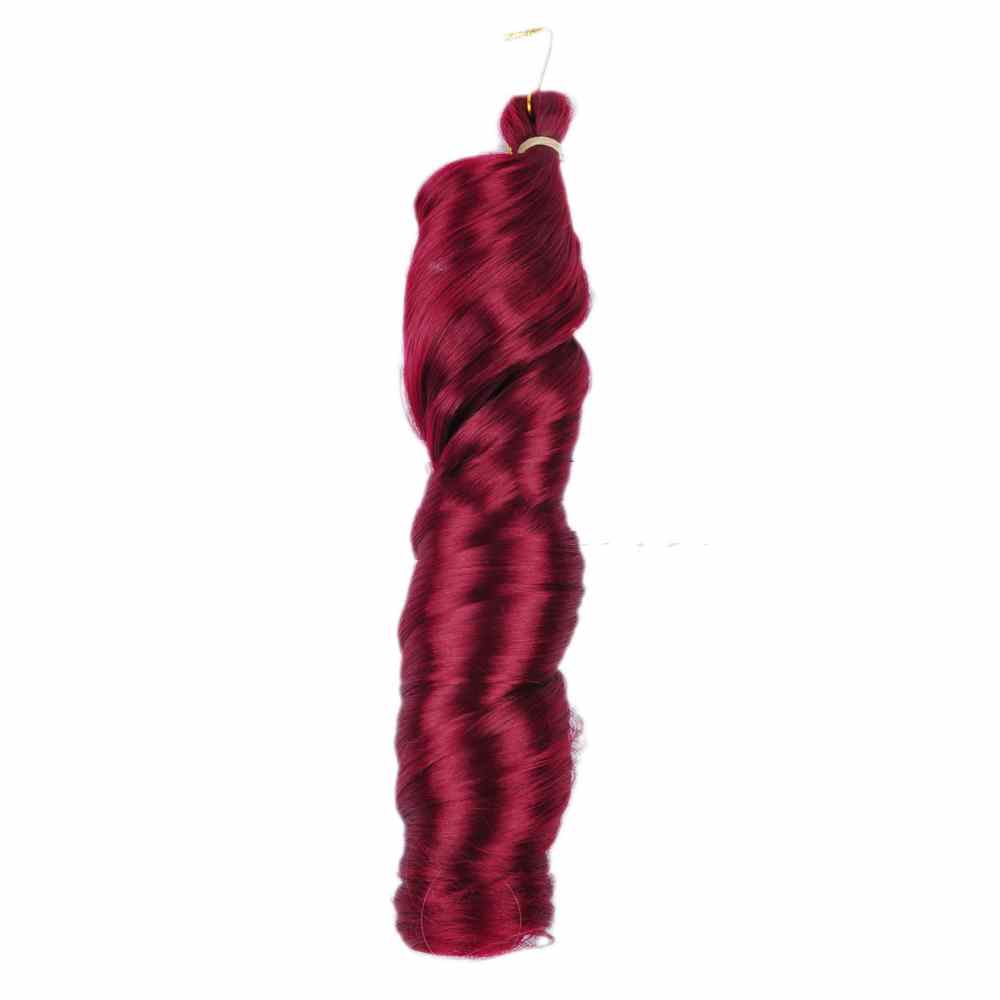 Tresses crochet françaises loose wave 22 pouces