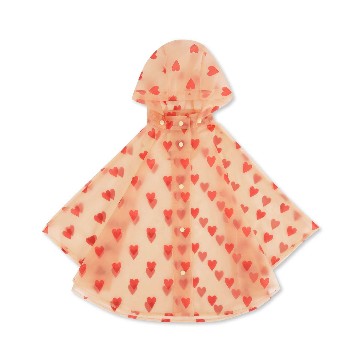 Imperméable enfant cape poncho waterproof – imprimés chat, cerise, citron et Love
