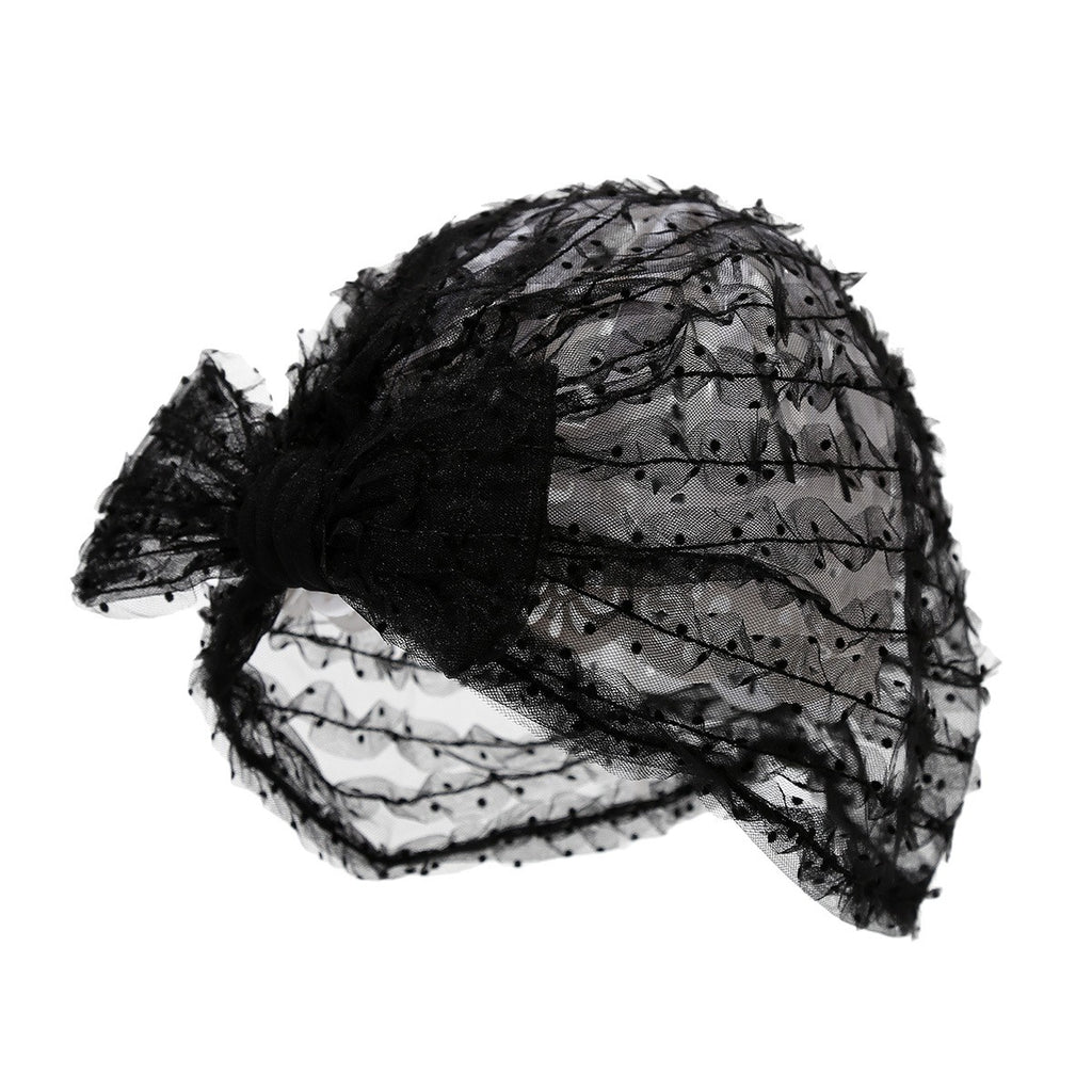 Bonnet respirant en maille pour cheveux gris, idéal pour les coiffures relevées de printemps