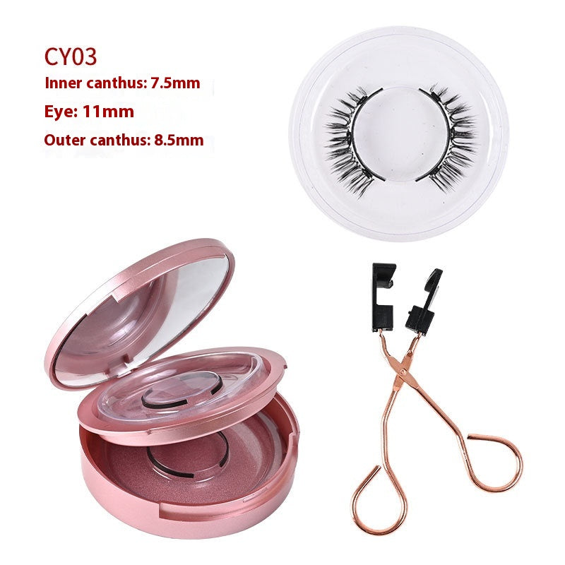 Trio of Magnetic False Eyelashes Without Glue – Natural, Long-Lasting, Reusable