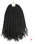 Tresses crochet passion twist TOMO africaines pré-torsadées effet dirty braids