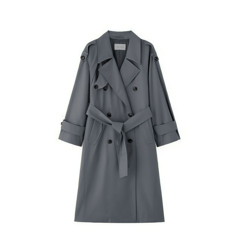 MANTEAU TRENCH PETITE STATURE CASUAL – LIGNE ALONGÉE CHIC ULTRA-COURT