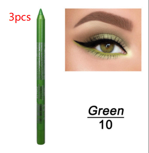 Eyeliner gel double usage waterproof – longue tenue, 14 couleurs