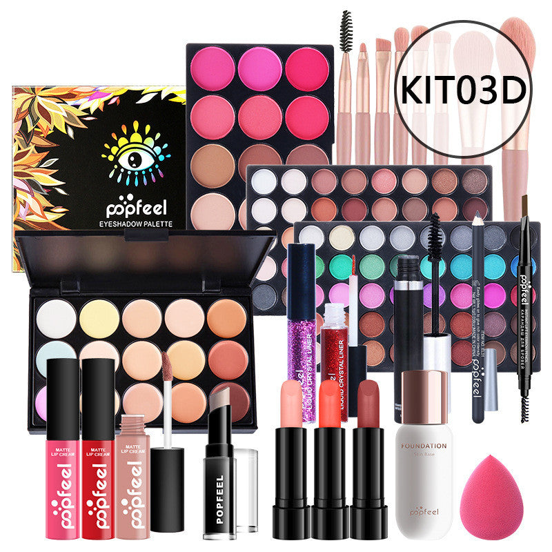Kit maquillage débutant KIT011 – concealer eyeliner sourcil naturel 8+ couleurs