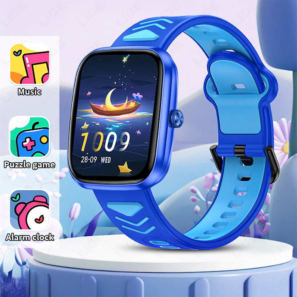 Orologio connesso multifunzionale per bambini e adolescenti: chiamate Bluetooth, rilevamento del sonno.