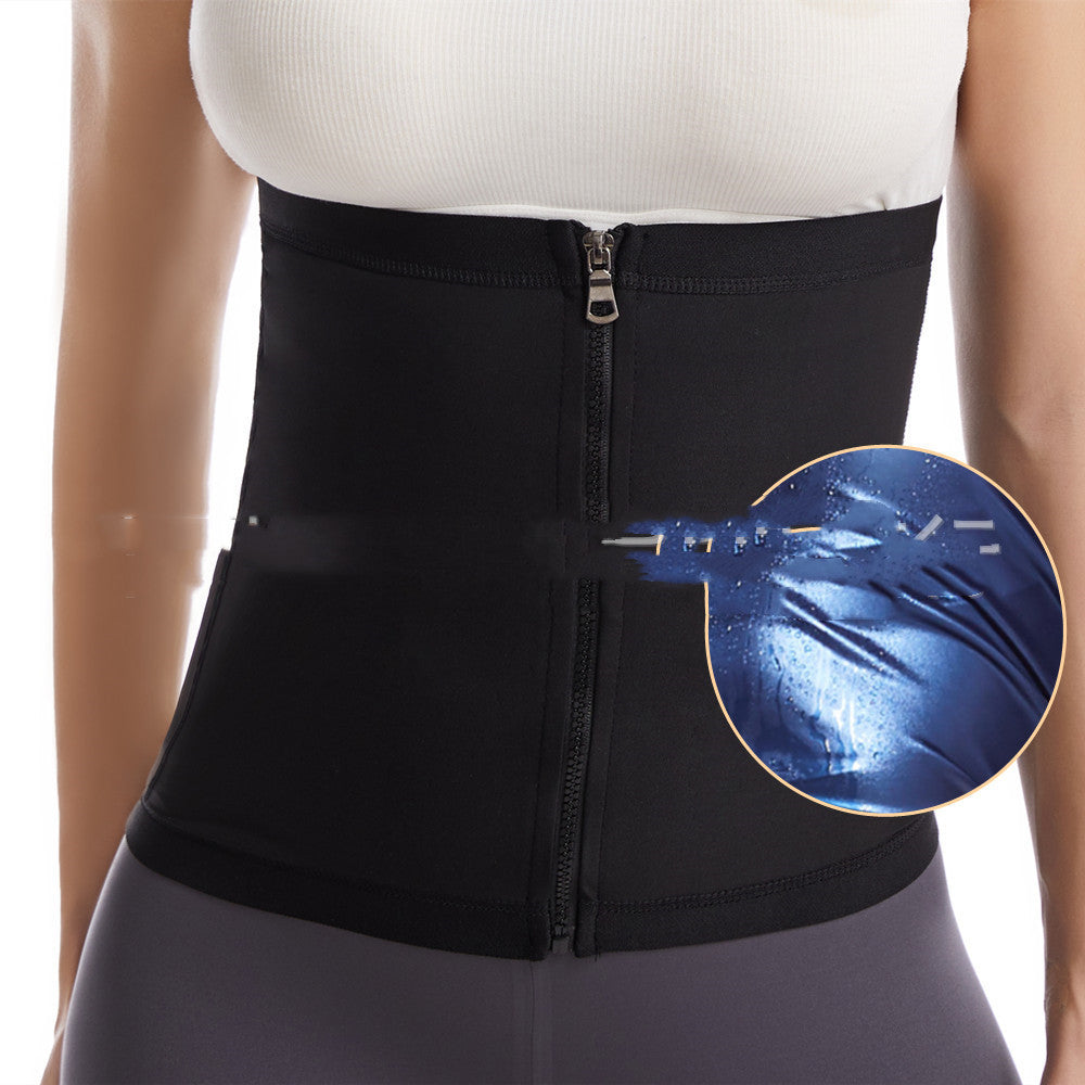 Ceinture sudation sauna fitness camouflage spandex