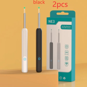 Nettoyeur d’oreilles NE3 avec caméra LED – otoscope sans fil iPhone Android