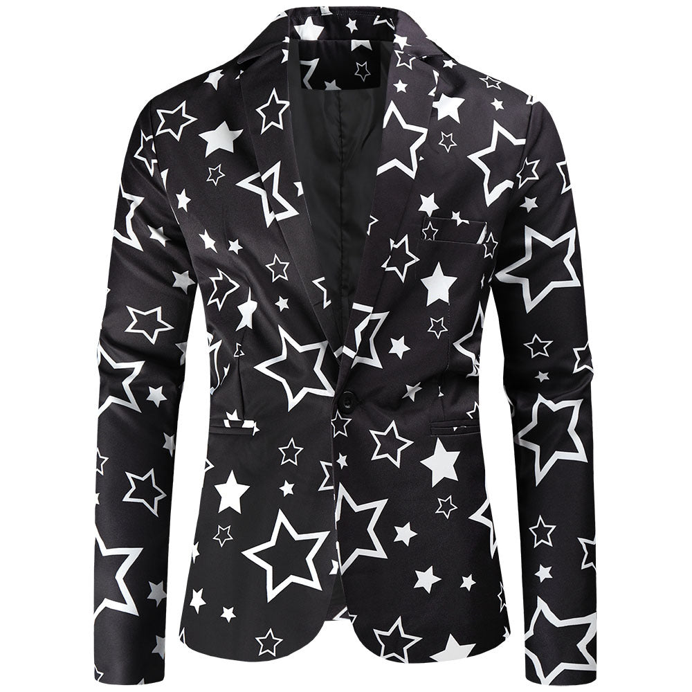 Veste costume casual slim fit poche patch 3D – 5 coloris tendance