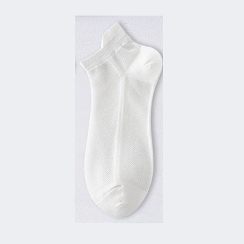 Chaussettes sport fines maille cheville femmes – polyester coton 6 couleurs