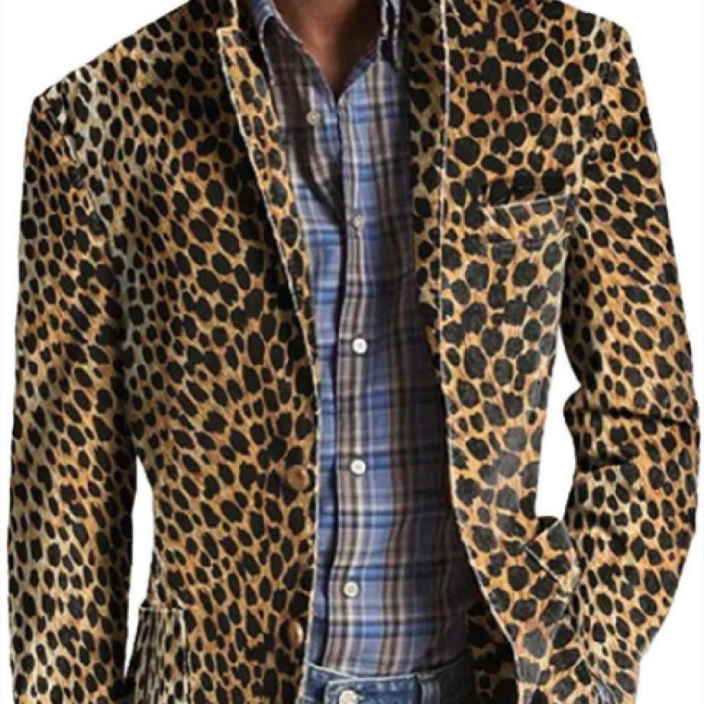COSTUME HOMME MANTEAU À CARREAUX RAYÉS – XZ24 COUPE DROITE ÉLÉGANTE