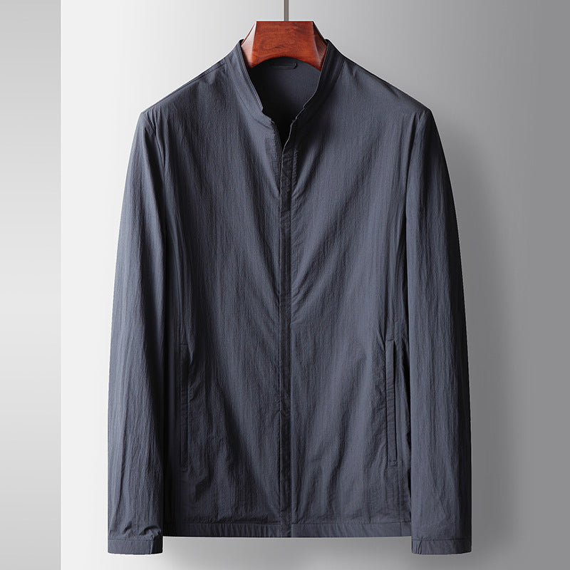 Veste light luxury business casual loose – bleu marine/gris-bleu/khaki