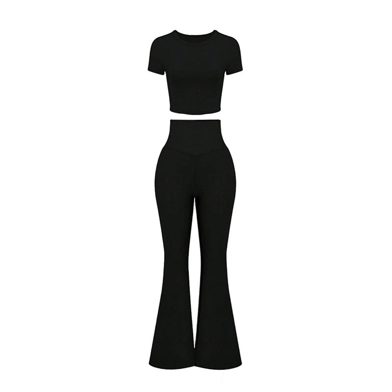 ENSEMBLE DE SPORT DÉCONTRACTÉ FEMME – 2 PIÈCES MANCHES 3/4 MULTI-OCCASIONS