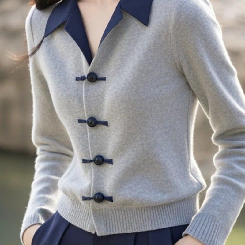 Haut Femme Style Chinois Chic